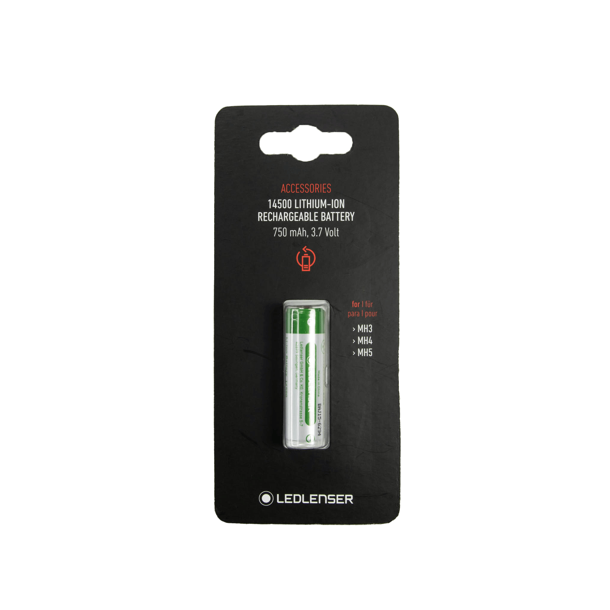Batteria Ricambio Per Ledlenser IH5R, MH4, MH5 - 14500 800 MAh, 3.7V, Agli Ioni Di Litio - Foto 10