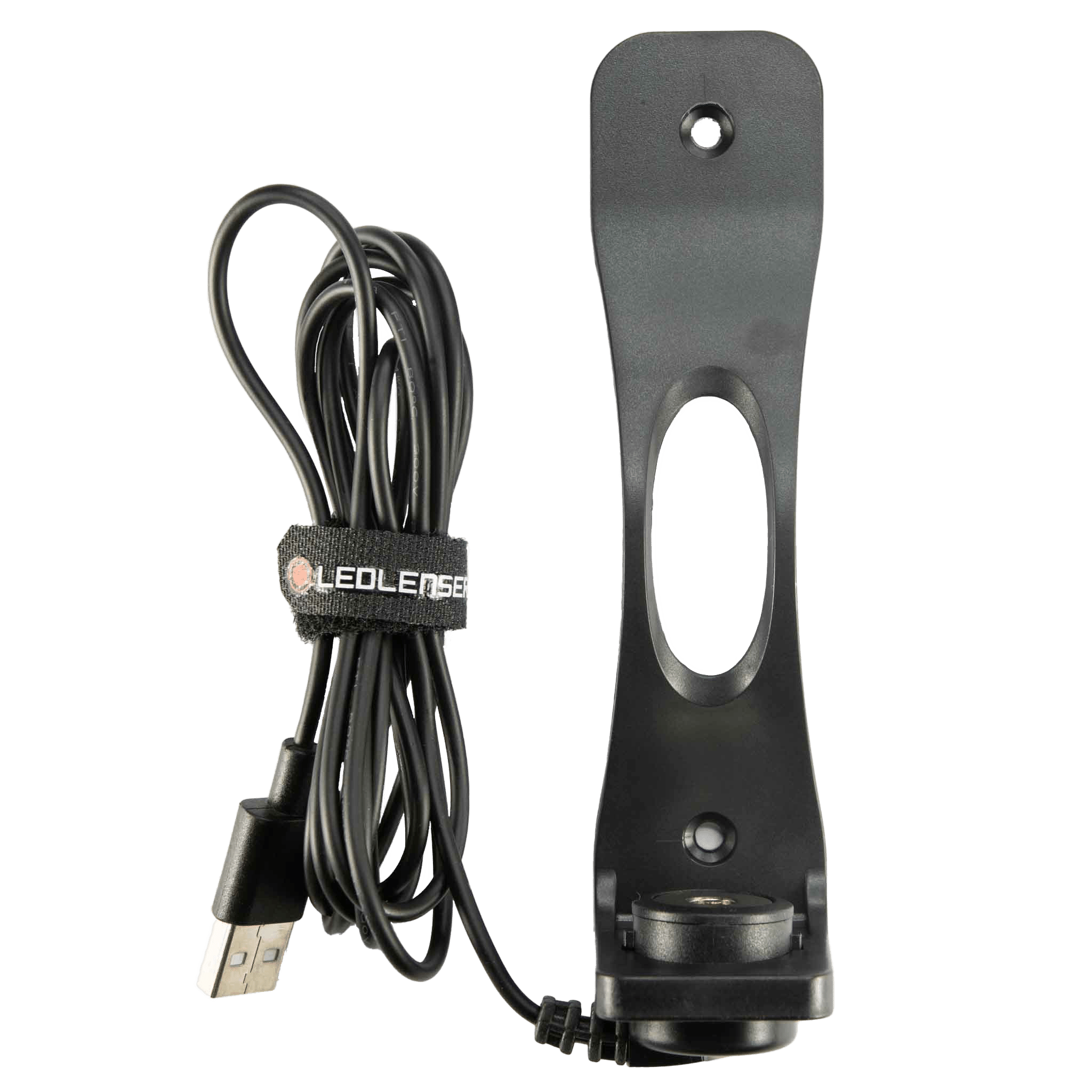 Ledlenser P5R Floating Charge System wall mountable charging cradle with USB cable