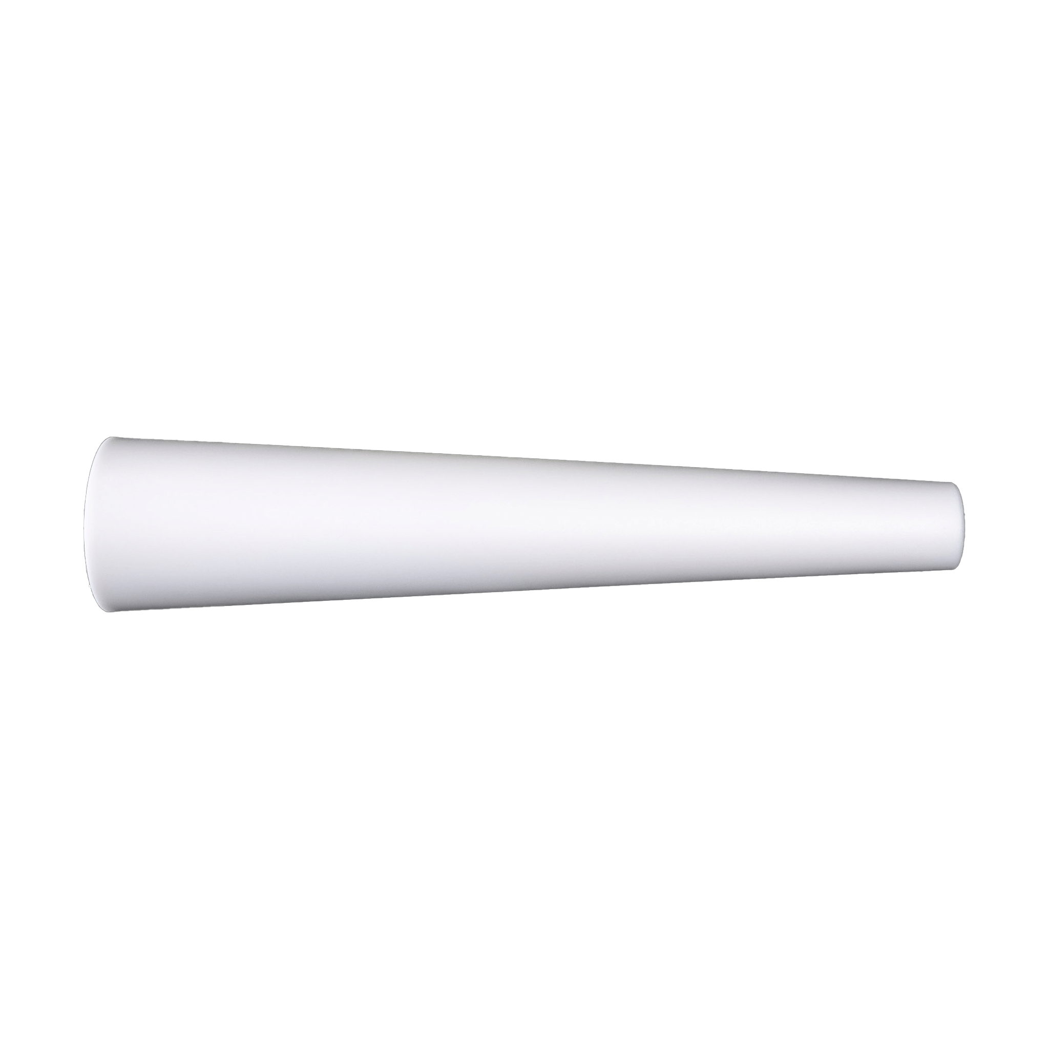 Ledlenser Signal Cone W 42mm viewed from the side a white conical accessory for P6R Work and P7R Work torches