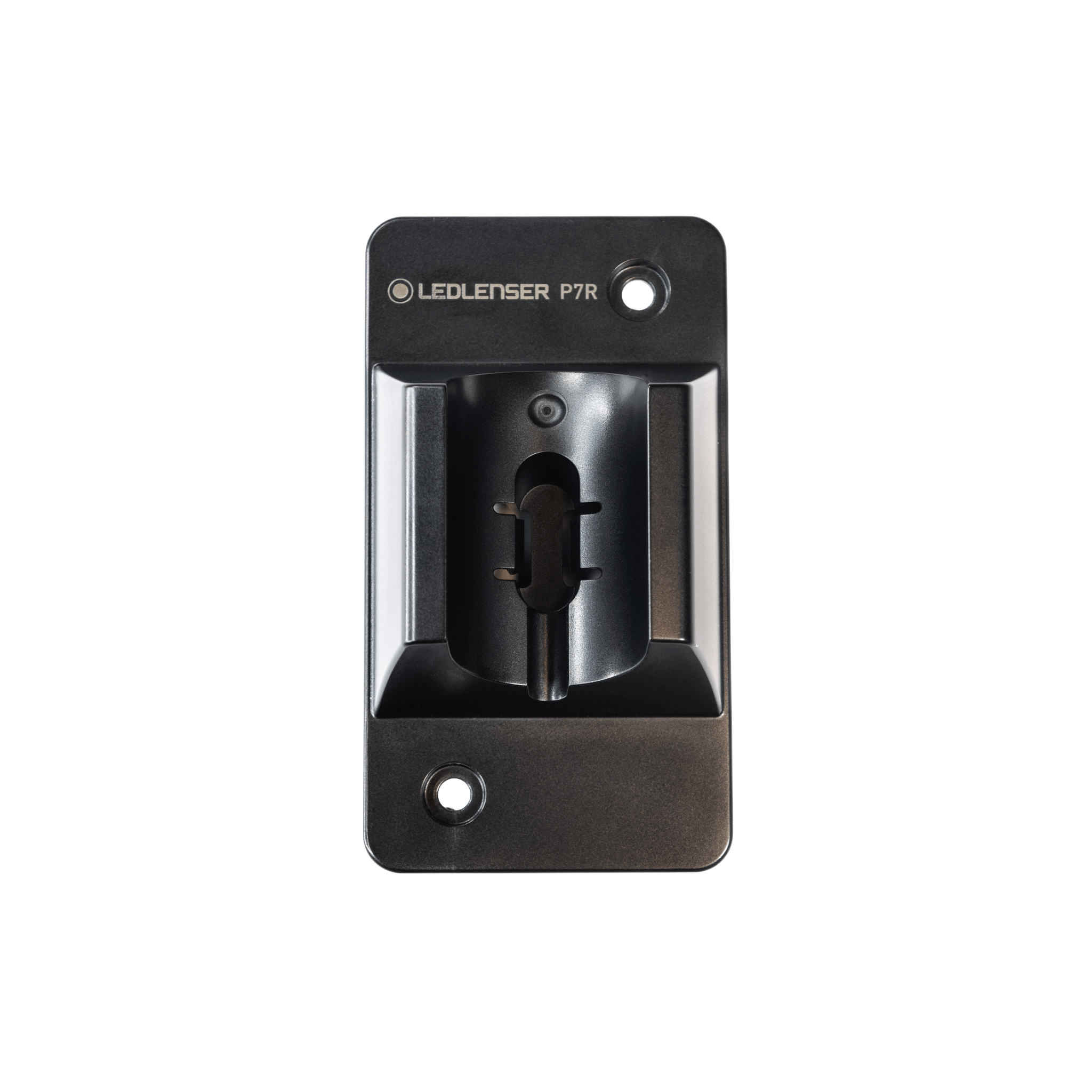 Ledlenser Wall Mount Type B Suits P7R Core P7R Signature P7R Work wall plate with mounting slot and screw holes