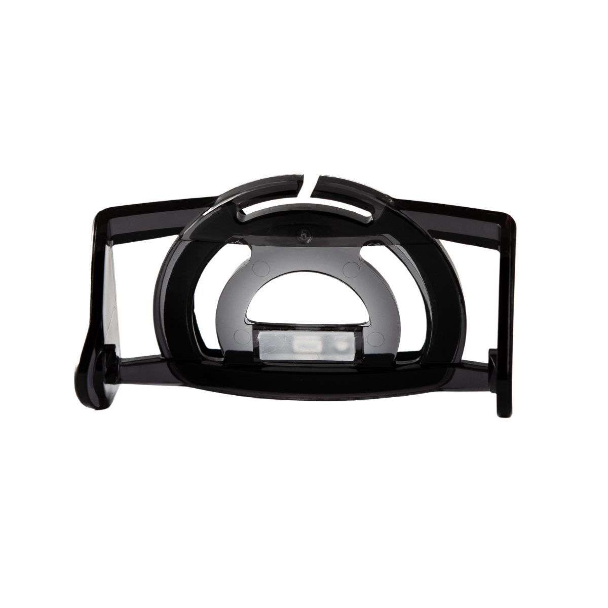 Base Plate For MH7 MH8 iH9R shown in a black mounting frame with connector area and cutouts