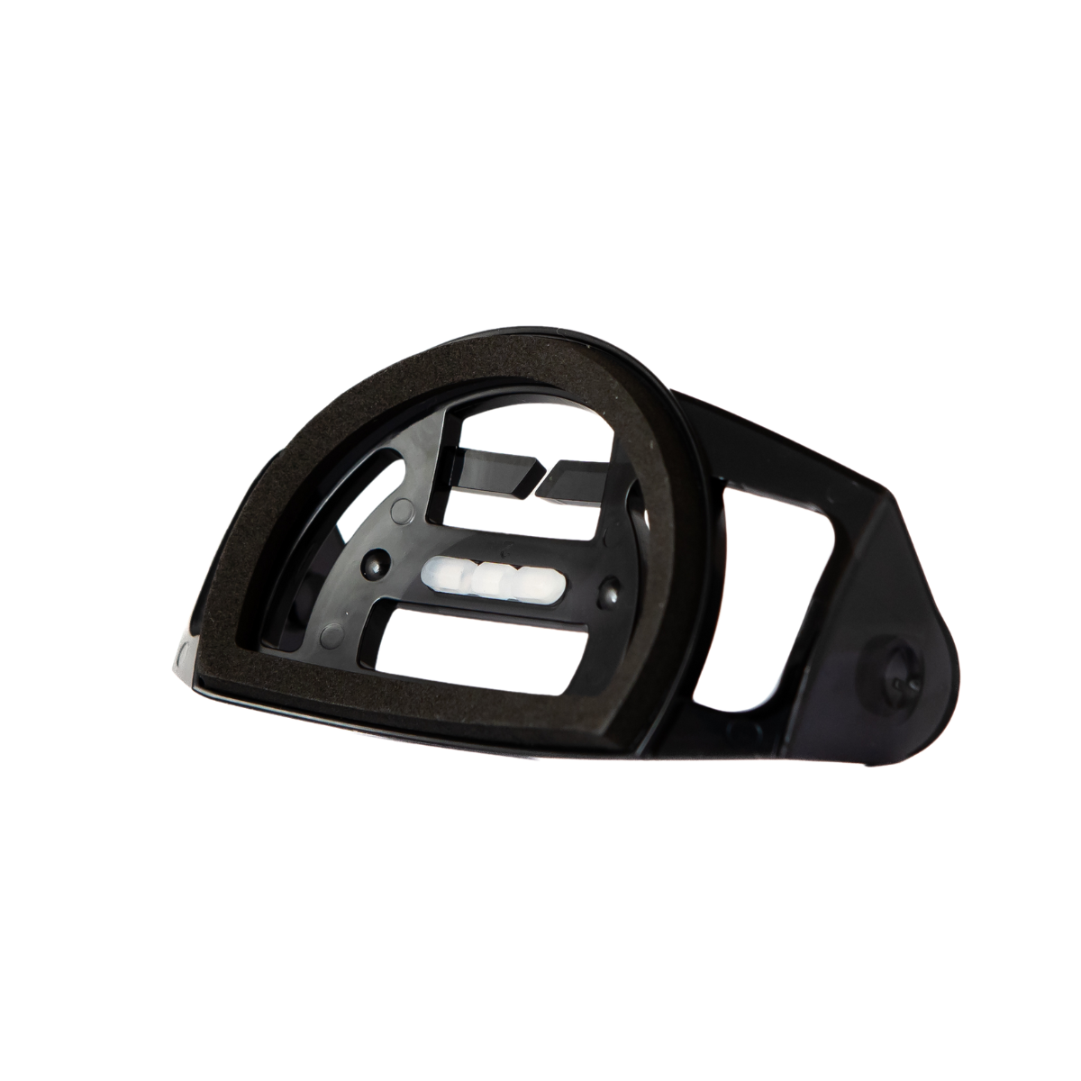 Base Plate For MH11 iH11R Ledlenser headlamp mounting accessory with foam padding and metal frame