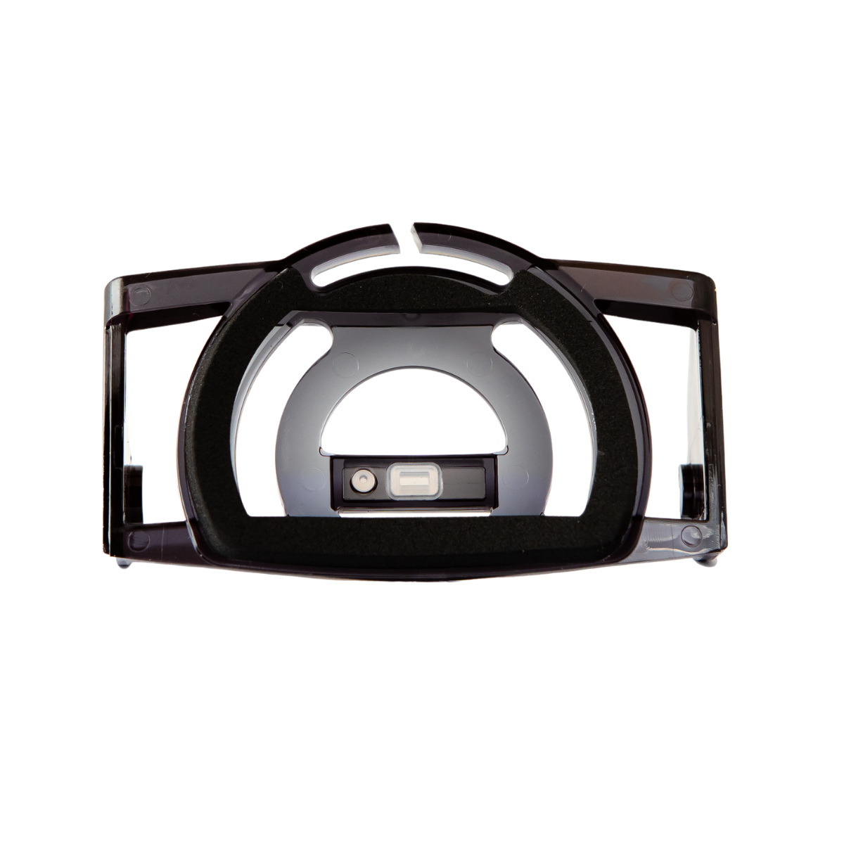 Ledlenser Base Plate for MH7 MH8 iH9R headlamps mounting frame with circular ring and foam gasket visible