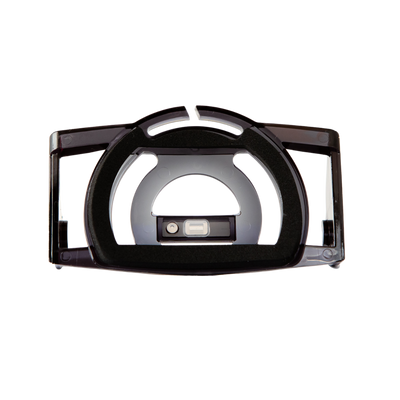 Ledlenser Base Plate for MH7 MH8 iH9R headlamps mounting frame with circular ring and foam gasket visible