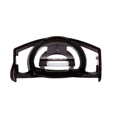 Base Plate For MH3 MH4 MH5 headlamps by Ledlenser black mounting frame with central attachment area
