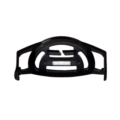 Ledlenser Base Plate for MH11 iH11R black plastic headlamp mounting plate shown from the front