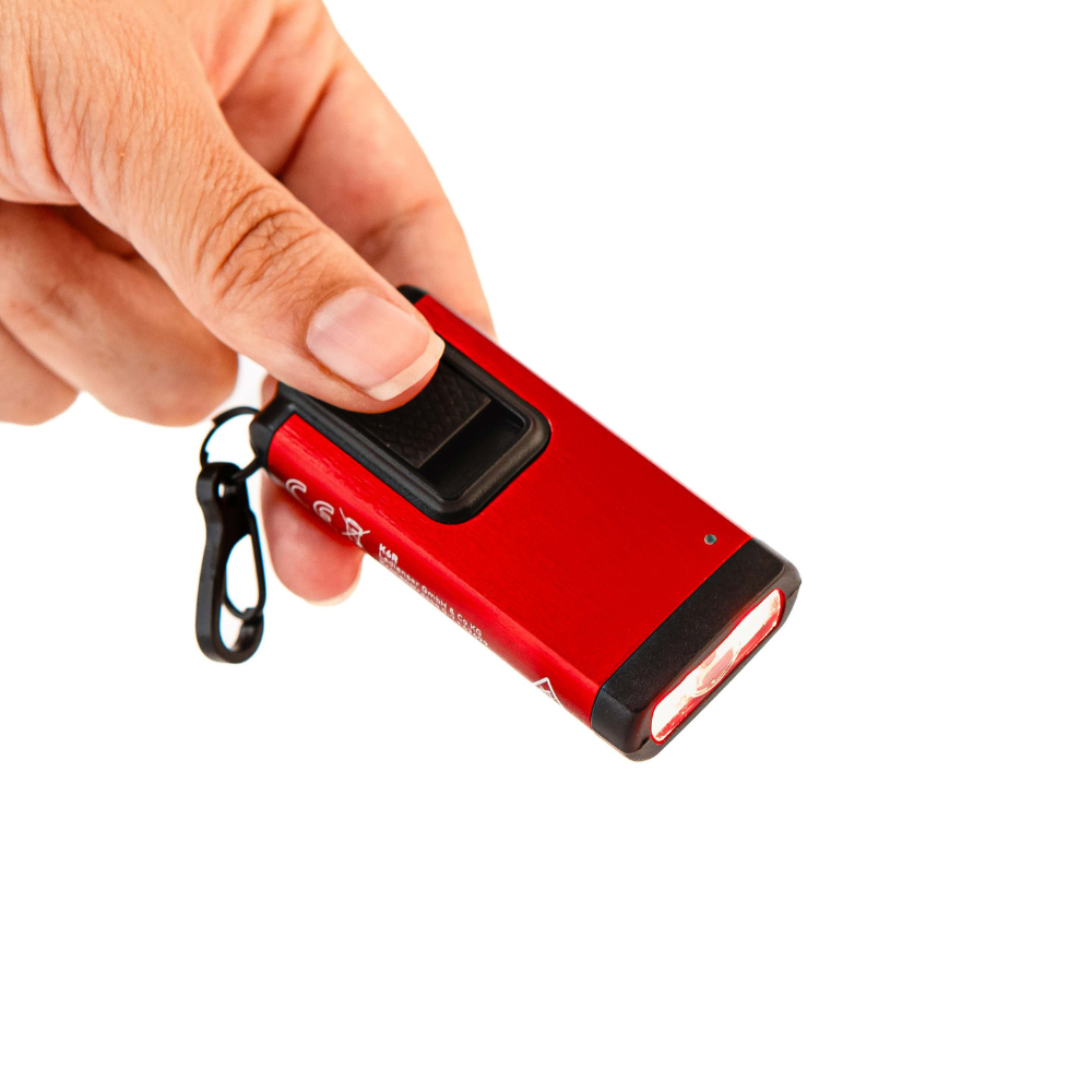 Limited Edition Red K6R Keychain Light