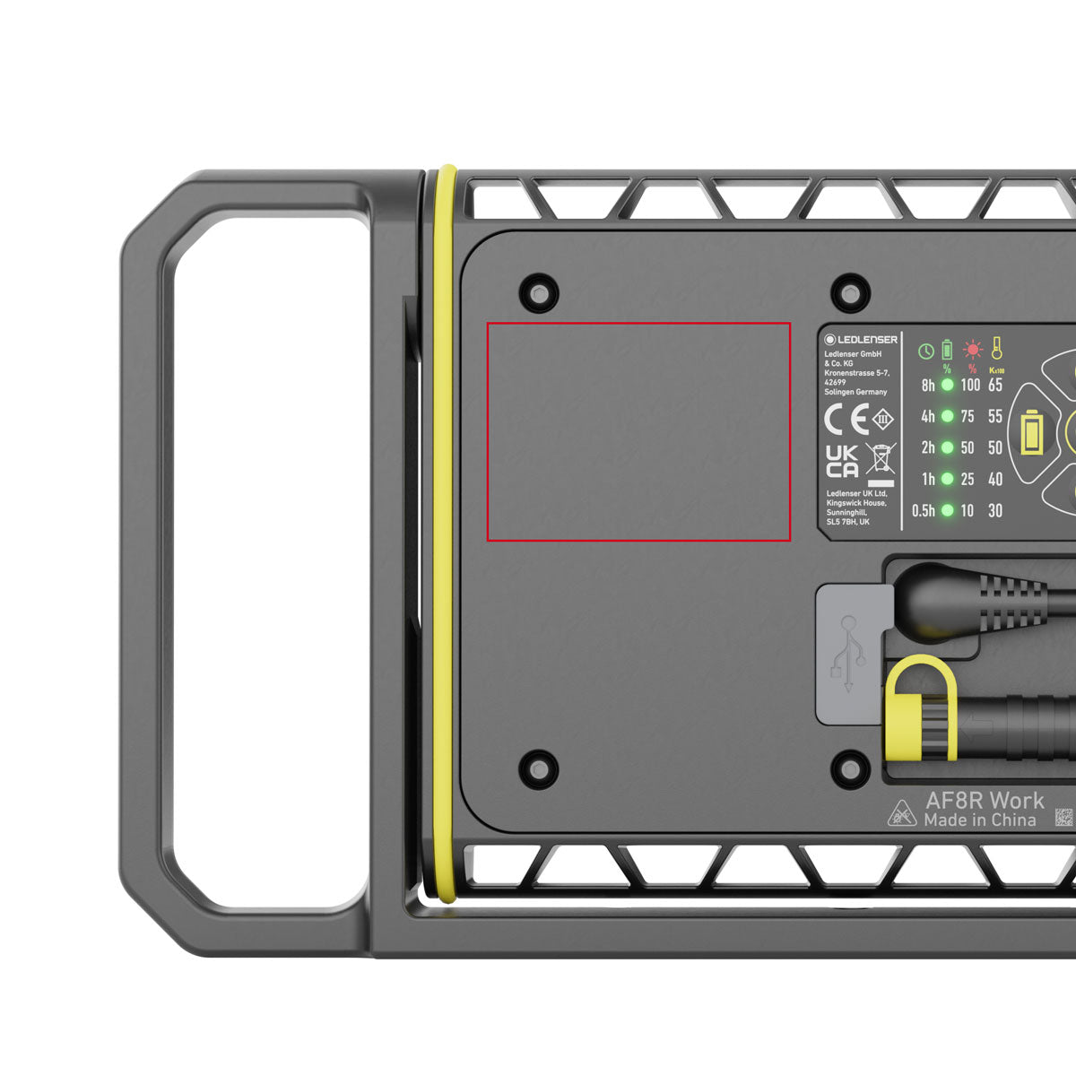 AF8R Work Floodlight | 4000 Lumens | 95m Range | 14h Runtime