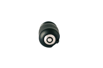 Ledlenser SPARES Torch End Cap for P5R and P5R 2 torches small black cylindrical end cap with metal contact ring visible