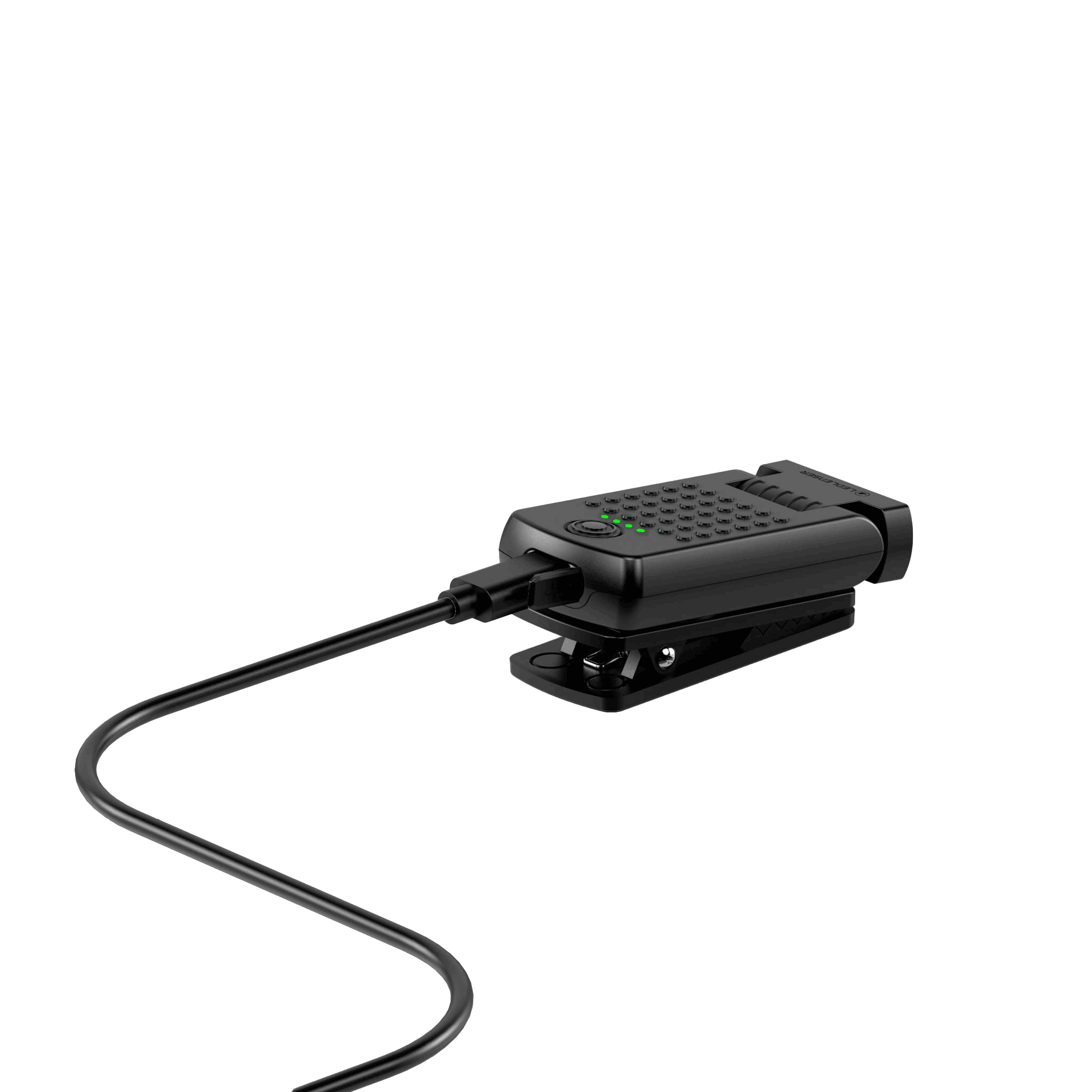 Ledlenser W1R Work Clip Light USB C rechargeable with clip on mount and attached charging cable