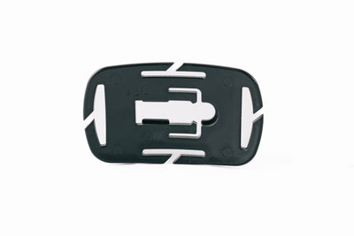 Ledlenser spare part base plate for H5 C H5R W C H7R C HF4R W HF6R W HF8R W black plastic component shown from a side angle