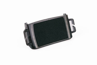 Ledlenser Spare Part Base Plate HF4R W S C Black Poly Bag isolated black base plate component