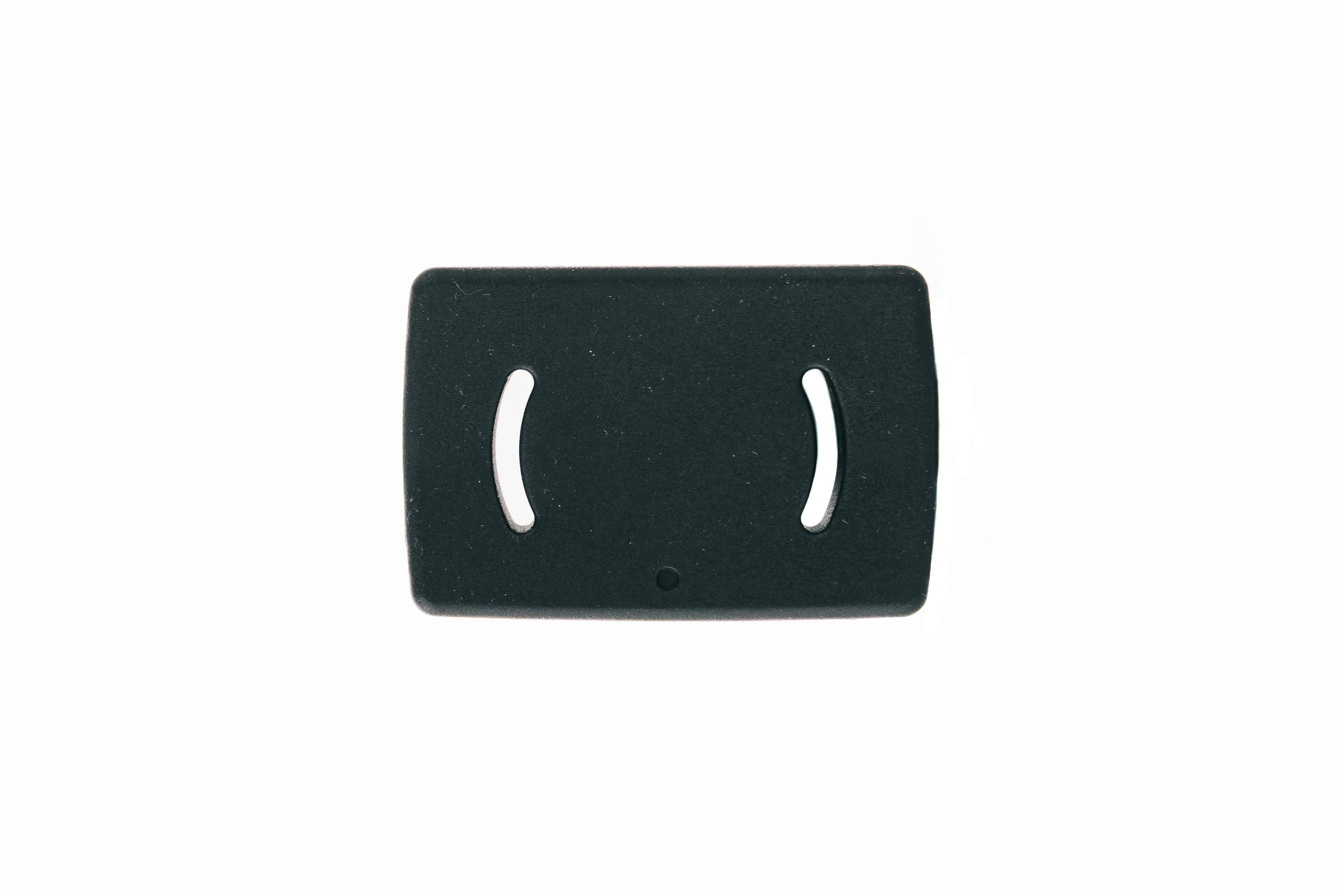 Ledlenser Spare Part Comfort Pad HF6R Black Poly Bag black rectangular replacement pad for HF6R headtorches shown from top view with two white curved inserts