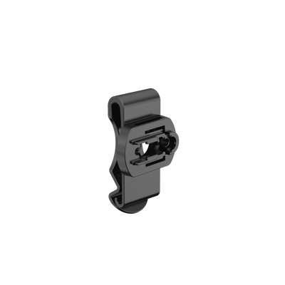 Ledlenser Belt Clip Type A black plastic clip with mounting socket for Ledlenser lights
