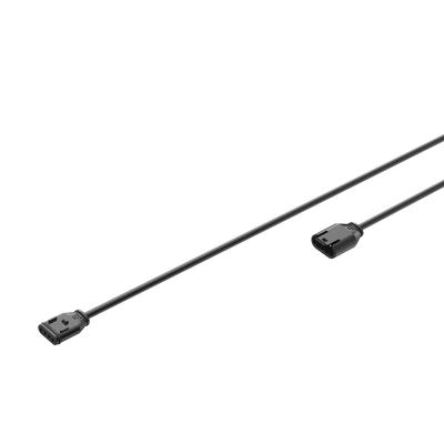 Extension Cable Type C for H Series Headlamps black cable with two connector plugs at each end