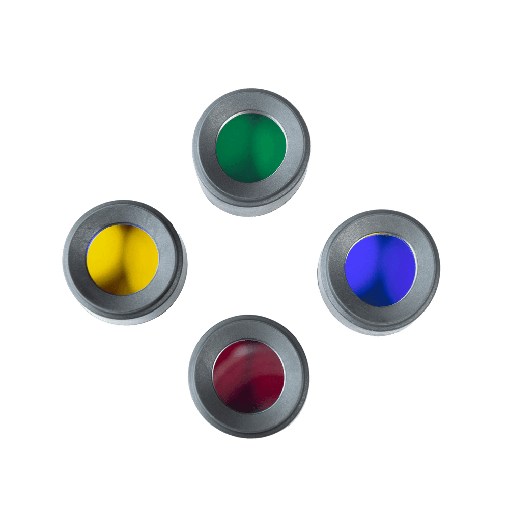 Colour Filter Set 29.5mm | Red, Green, Yellow, Blue Filters | Easy ...