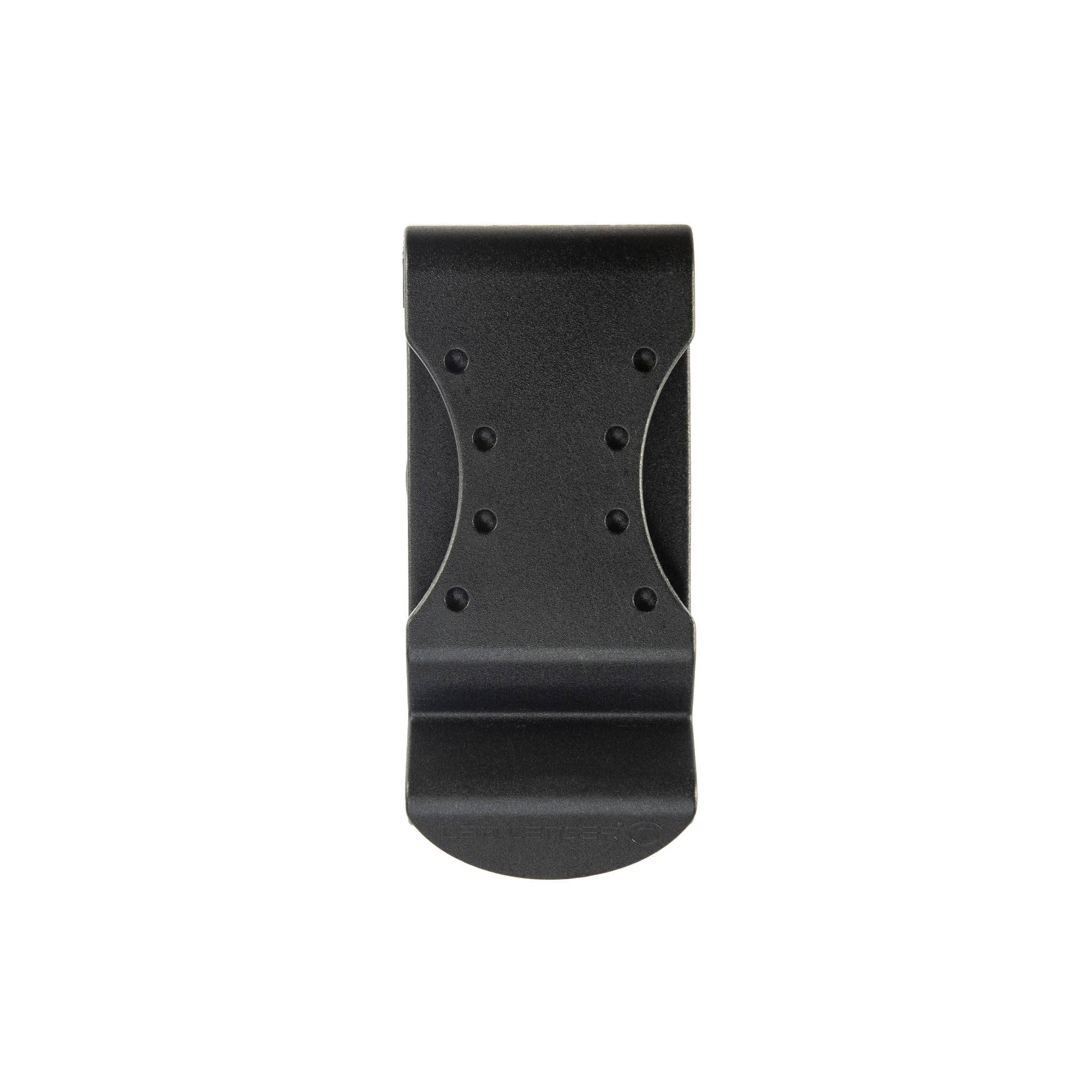 Intelligent Clip belt clip by Ledlenser in black a practical accessory for hands free torch attachment to a belt