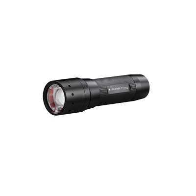 Ledlenser P7 Core Torch black cylindrical handheld flashlight with textured grip and front lens