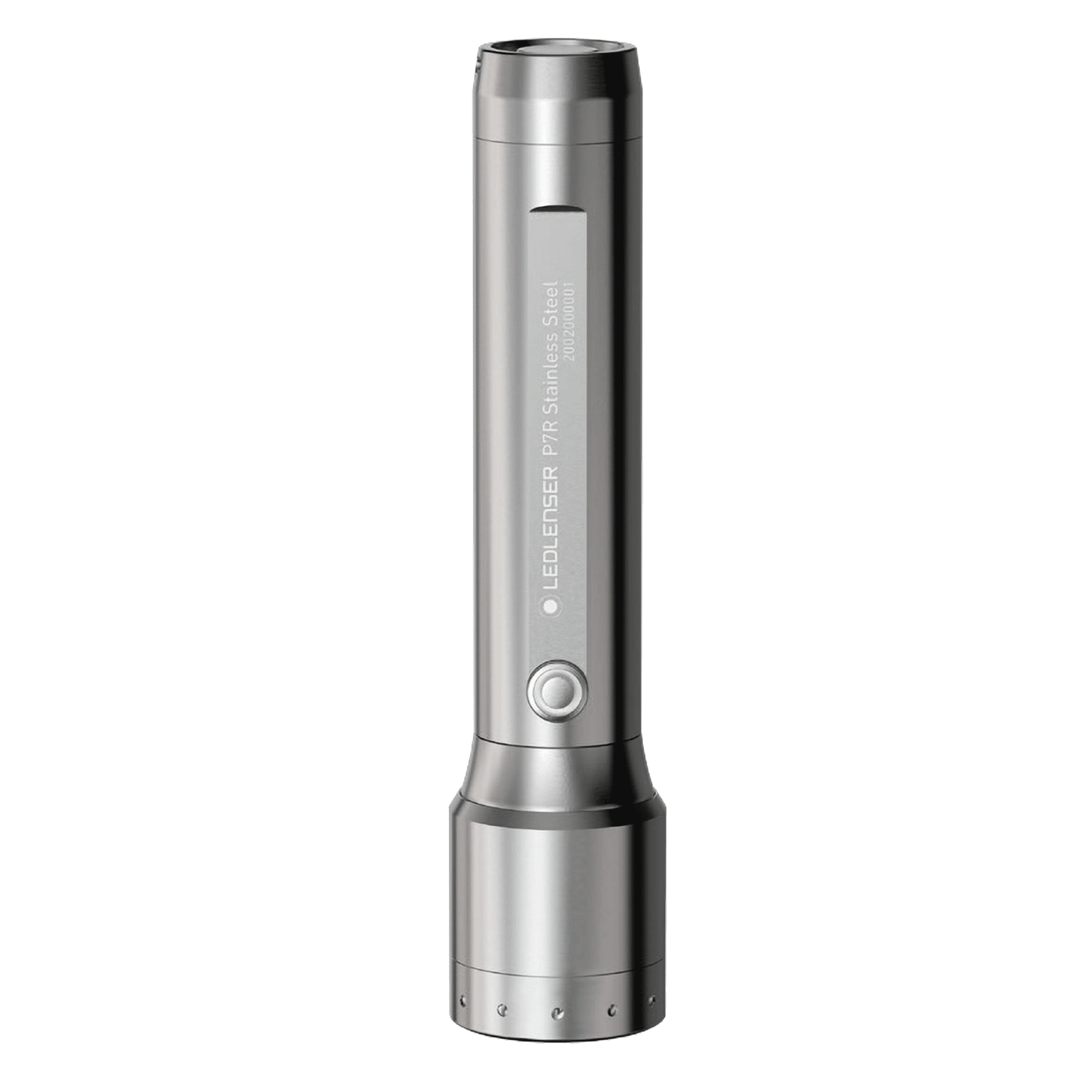 P7R Core Rechargeable Torch & V8 Keychain Light - Limited Stainless Steel Edition