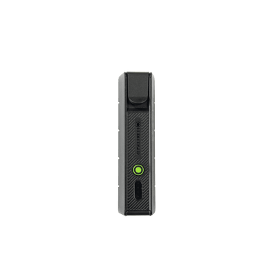 Ledlenser Flex5 Powerbank vertical side view showing green power button and charging port