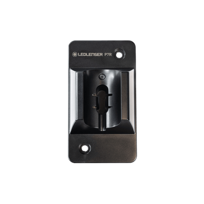 Ledlenser Wall Mount Type B Suits P7R Core P7R Signature P7R Work wall plate with mounting slot and screw holes