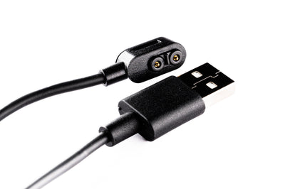 Magnetic Charging Cable Type A for Ledlenser devices USB A plug with magnetic two pin connector offering wide compatibility