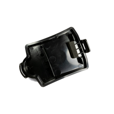 Battery Box Cover for H7 2 and H7R 2 a black plastic case with a latching clip viewed from a slightly angled top perspective
