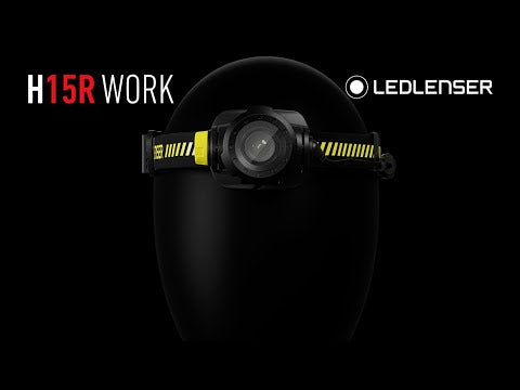 H15R Work Headlamp | 2500 Lumens | 250m Range | Long Runtime