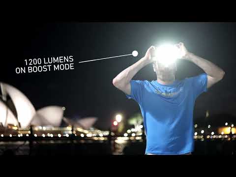 NEO9R Headlamp | 1200 Lumens | 200m Range | 120h Runtime