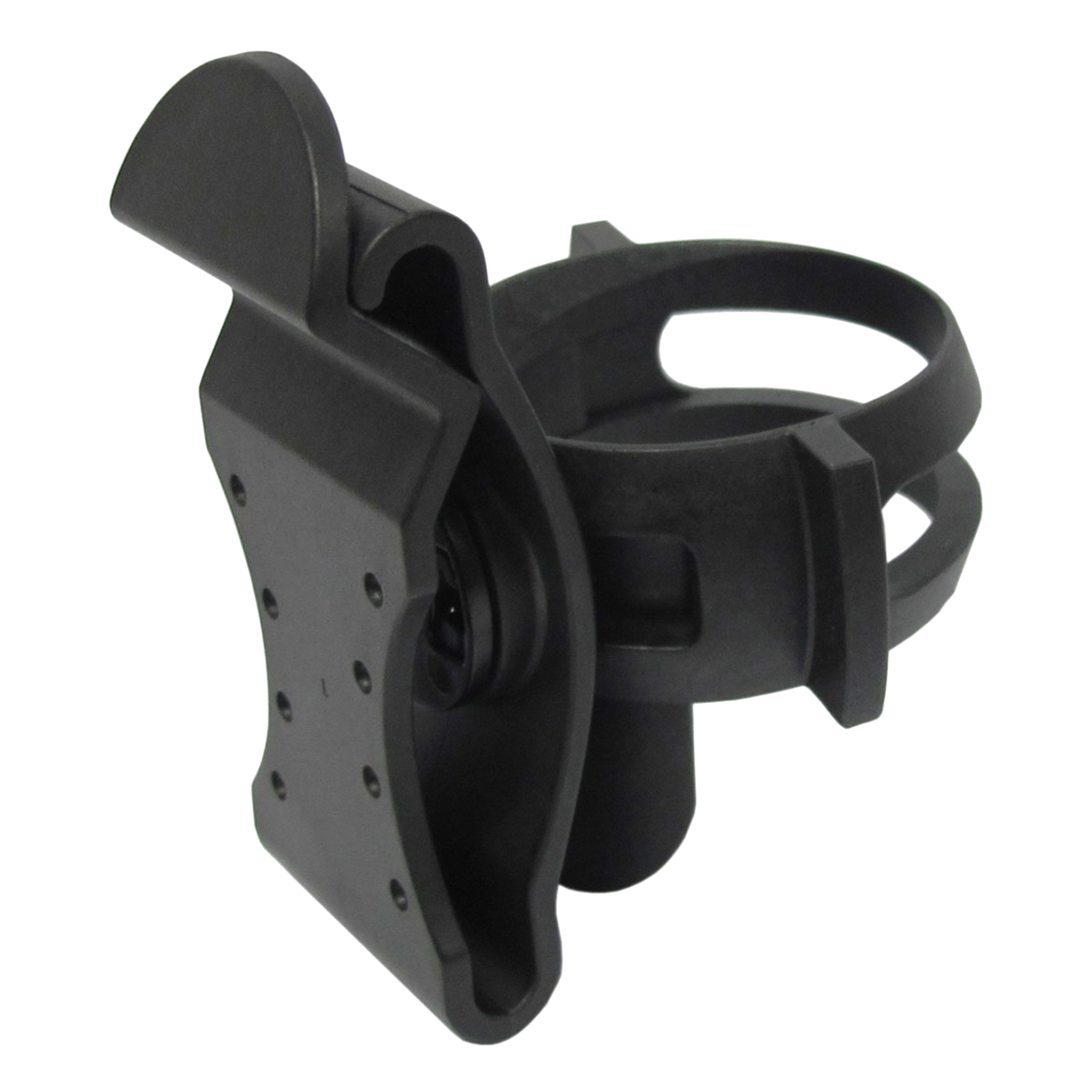 Ledlenser Intelligent Clip Practical Belt Clip black plastic belt clip with mounting ring for hands free torch attachment